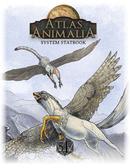Atlas Animalia Statbook 5e (Contributor, "Rust Monster" & "Myconid")